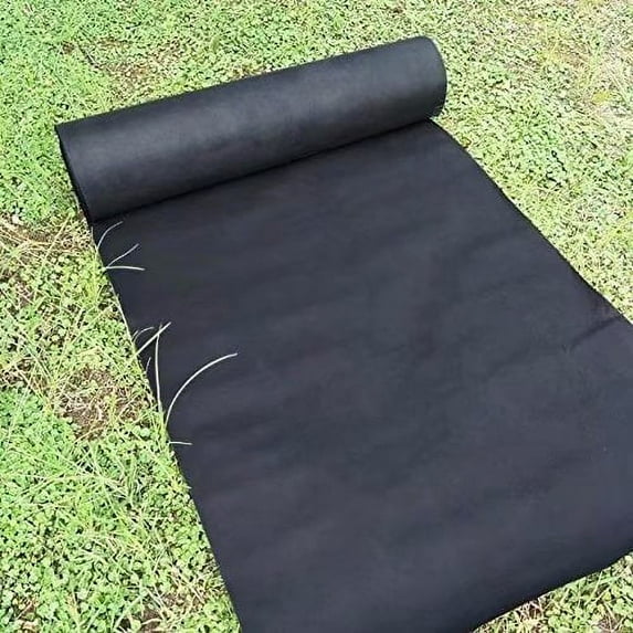 Agfabric Landscape 5x250ft Bio-Weed Barrier Biodegradable Nonwoven Fabric for Raised Bed,Organic Gardening,Garden Mat,UV stabilized and Plastic Mulch Weed Block