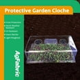 thumbnail image 1 of Agfabric Plastic Protective Garden Cloche and Plant Cover,Summer Shading,Insect Barrier 21.5"Lx11"Wx9"H, Pack-10, 1 of 4