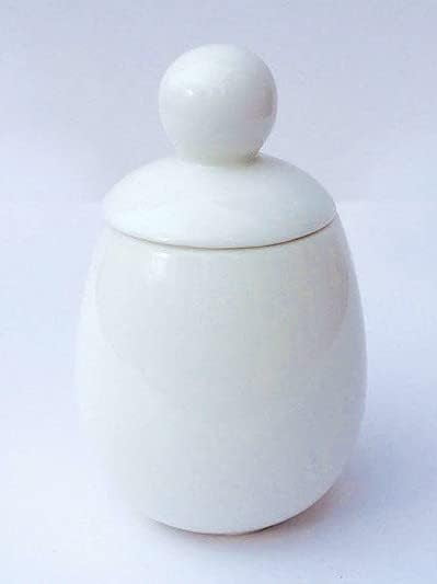 AggCoddler - Porcelain & Silicone Egg Cooker - Easily Cook Eggs with Toppings & Mix-Ins - Microwave & Dishwasher Safe - Steam, Poach, Boil Eggs - Displays Well in Kitchen (White - Malin)�