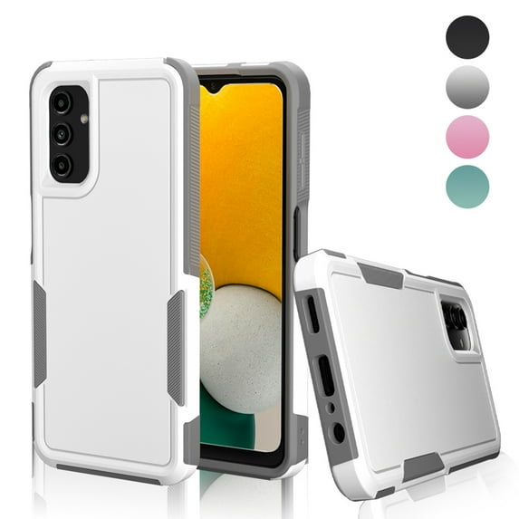 AggXpf Samsung Galaxy A13 5G Case, Dual Layer Case for Galaxy A13 5G, Shockproof Drop protection Cover for Samsung Galaxy A13 5G, Full-Body Shockproof Protection Case, Gray