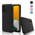 thumbnail image 1 of AggXpf Samsung Galaxy A13 5G Case, Dual Layer Case for Galaxy A13 5G, Shockproof Drop protection Cover for Samsung Galaxy A13 5G, Full-Body Shockproof Protection Case, Black, 1 of 6