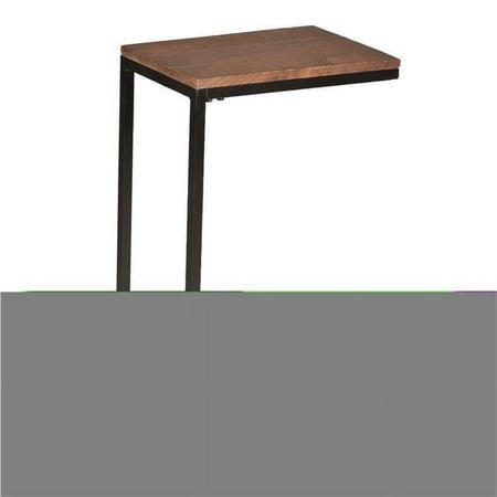 Aggie Computer Tray Table, Chestnut & Black