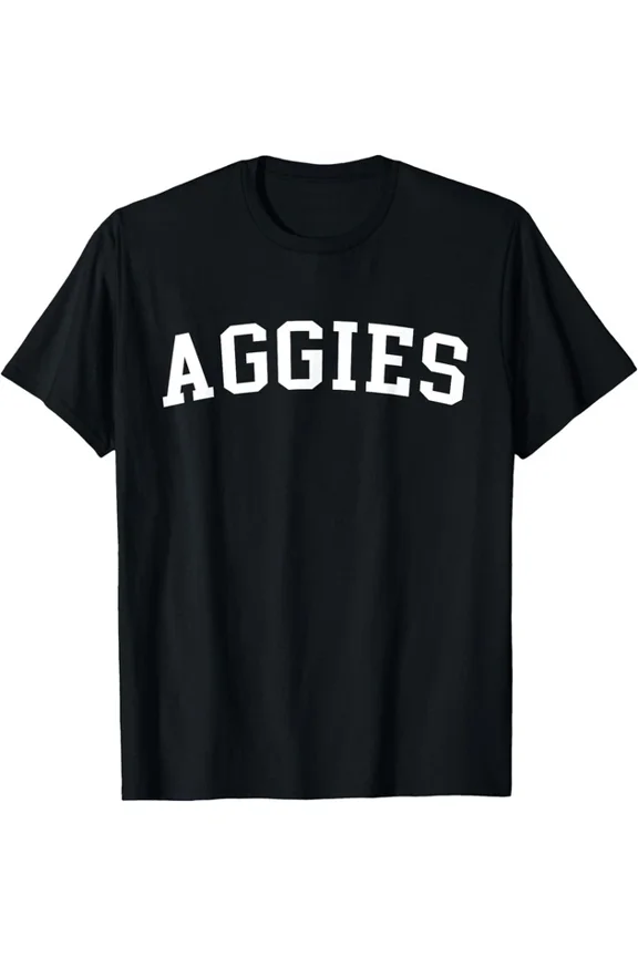 Aggies Team Spirit Graphic Gift Design Style Casual Everyday Classic T-Shirt