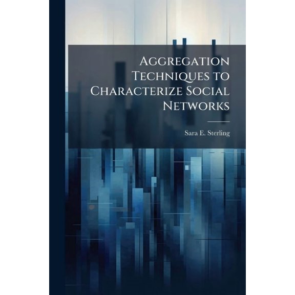 Aggregation Techniques to Characterize Social Networks, (Paperback)