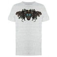 thumbnail image 1 of Aggressive Black Panthers T-Shirt Men -Image by Shutterstock, Male x-Large, 1 of 2