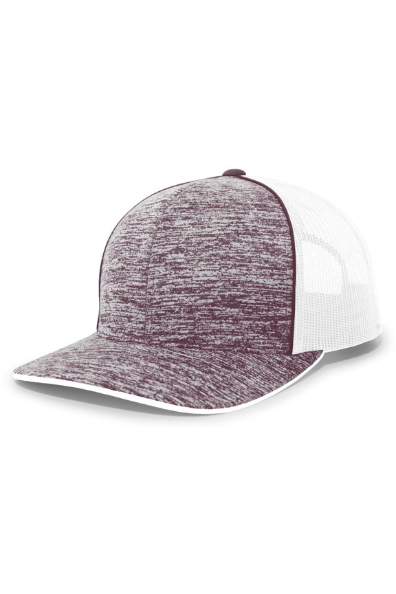 Aggressive Heather Trucker Snapback Cap - Style# 106C