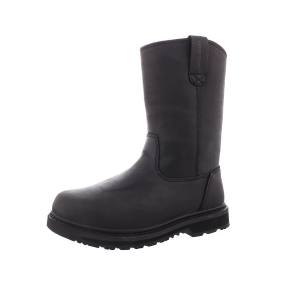 Aggressor Leveler Soft Toe Boots Mens Shoes Size 11, Color :Black