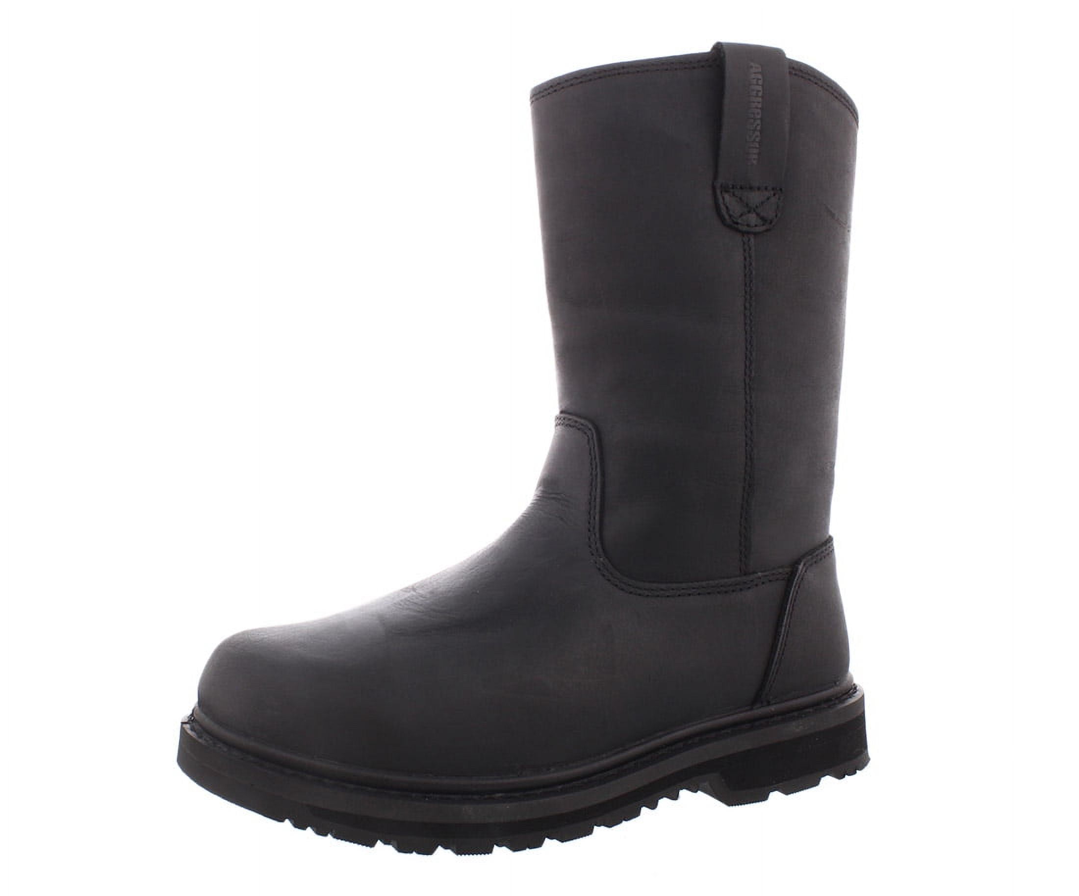 Aggressor Leveler Soft Toe Boots Mens Shoes Size 13, Color :Black ...