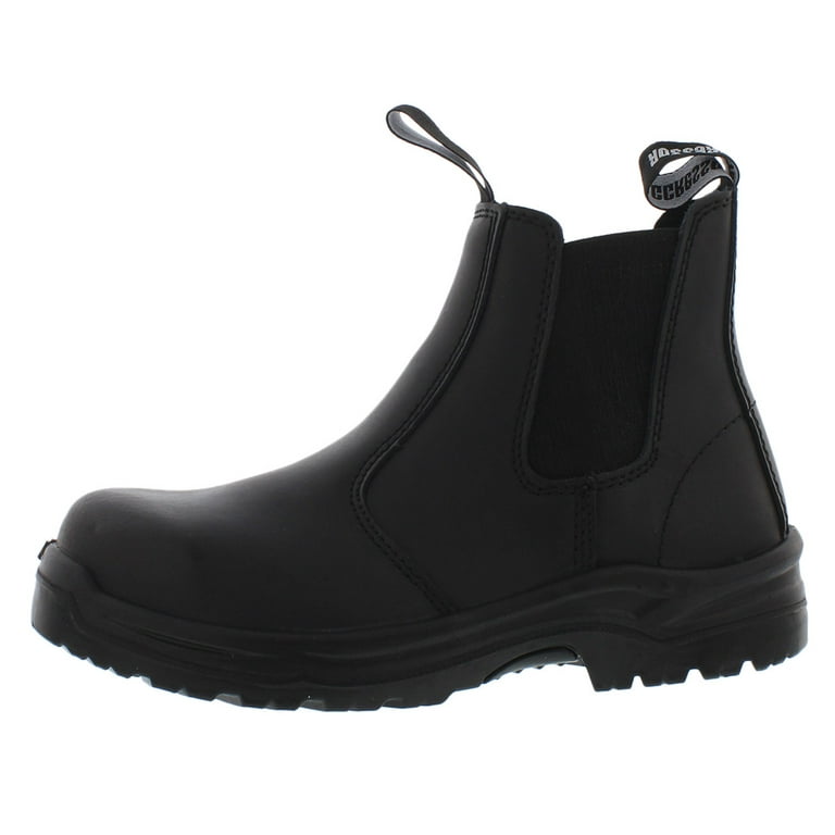 Womens size 7 steel top toe boots