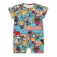 thumbnail image 1 of Aggretsuko Baby Boy Girl Romper Short Sleeve Cotton Bodysuit Outfits Jumpsuit Summer One Piece Clothes, 1 of 8