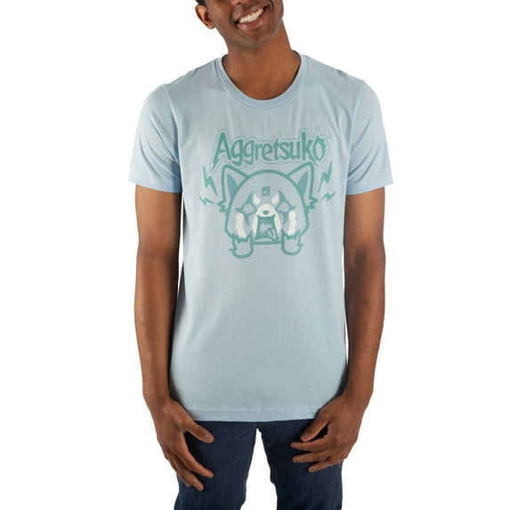 Aggretsuko Blue Tee-S