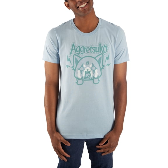 Aggretsuko Blue Tee-S