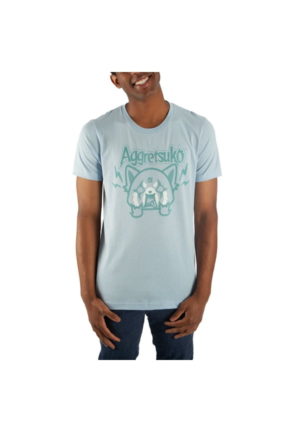 Aggretsuko Blue Tee-S
