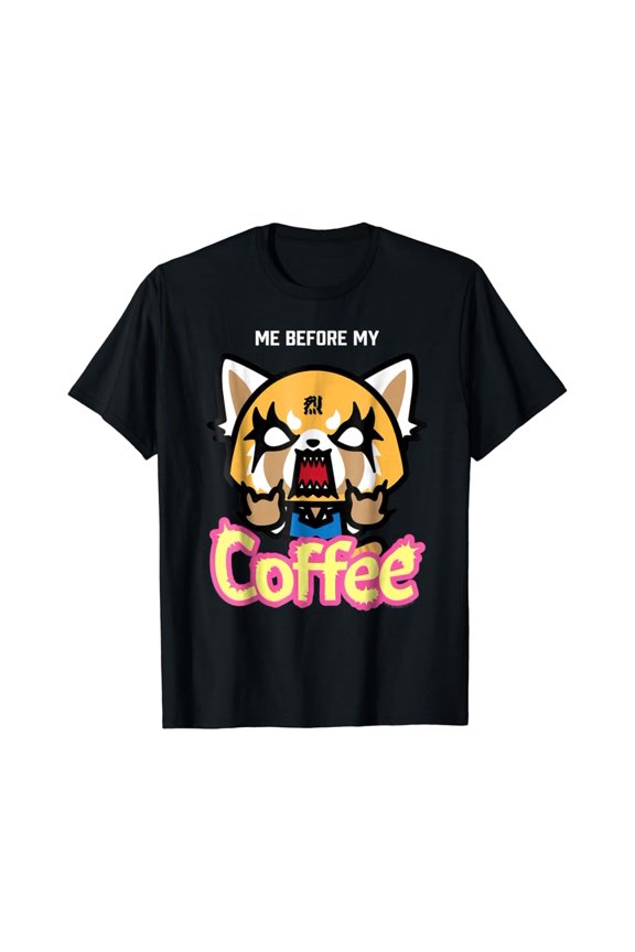 Aggretsuko I Need My Coffee Rage Tee Shirt