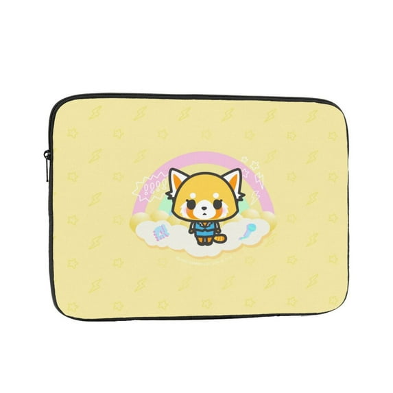 Aggretsuko Laptop Case Sleeve, 17 inch Laptop Sleeve Bag Durable Shockproof Protective Computer Carrying Cover