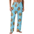 thumbnail image 1 of Aggretsuko Men's Pajama Pants Soft Sleepwear Loung Pants for Men Pj Bottoms with Drawstring & Pockets, 1 of 7