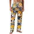 thumbnail image 1 of Aggretsuko Men's Pajama Pants Soft Sleepwear Loung Pants for Men Pj Bottoms with Drawstring & Pockets, 1 of 7