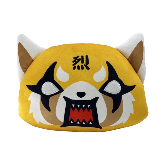 Aggretsuko Rage Face Soft Small Cloud Pillow, Kids Entertainment