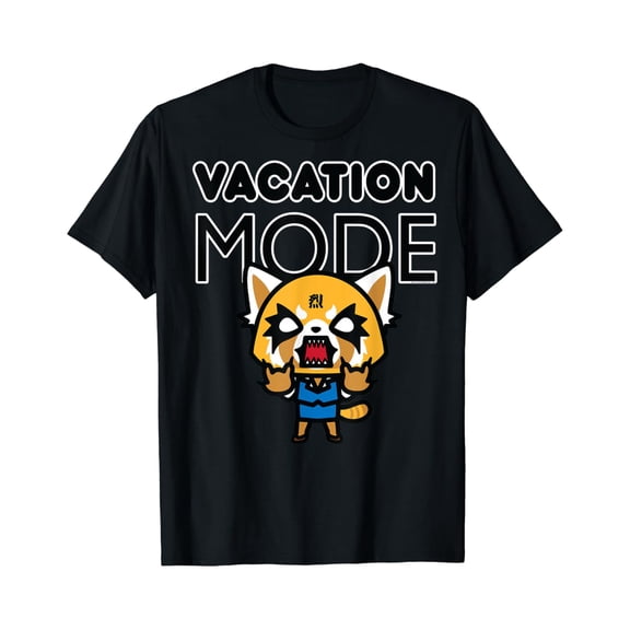 Aggretsuko Vacation Mode Rage T-Shirt