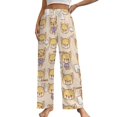 thumbnail image 1 of Aggretsuko Womens Comfy Pajama PJ Pants Lounge Pants Sleepwear Drawstring PJ Bottoms Pants, 1 of 7
