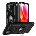 thumbnail image 1 of Aggxpf Compatible with Motorola Moto G Play 2023/Moto G Pure/Moto G Power 2022, Dropproof Phone Case with Ring Car Mount Kickstand (Black), 1 of 5