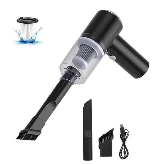 Aggxpf Cordless Handheld Vacuum, Portable Car Vacuum Cleaner, 120W Hand Held Household Vacuum for Pet Hair