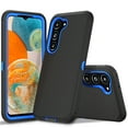 thumbnail image 1 of Aggxpf Samsung Galaxy S23 Case, Military-Grade Drop Protection Shockproof Protective Phone Case for 6.1" Galaxy S23, Blue+Black, 1 of 5
