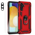 thumbnail image 1 of Aggxpf for Samsung Galaxy A54 5G Phone Case with Screen Protector & Camera Lens Protector, Rugged Phone Cover with Metal Ring Stand, Red, 1 of 6
