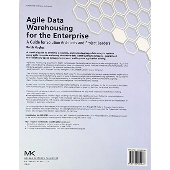 Pre-Owned Agile Data Warehousing for the Enterprise : A Guide for Solution Architects and Project Leaders