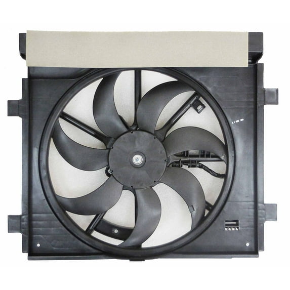 Agility Auto Parts 6010006 Dual Radiator and Condenser Fan Assembly for Nissan Specific Models
