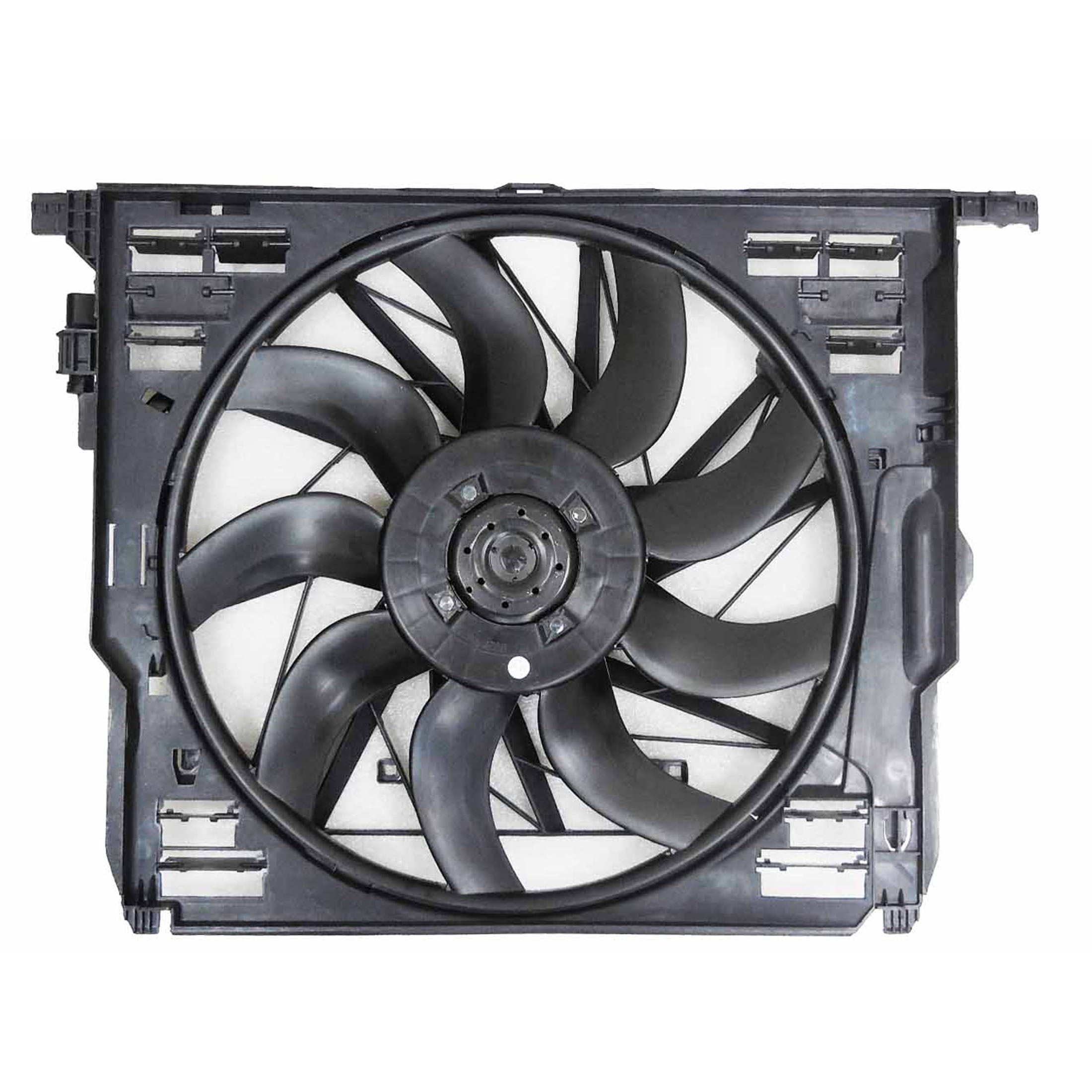 601128 Radiator Agility Auto Parts 6010028 Dual Radiator and Condenser Fan Assembly for ...
