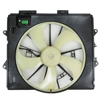Agility Auto Parts 6010030 Dual Radiator and Condenser Fan Assembly for Cadillac Specific Models