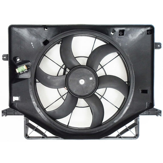 Agility Auto Parts 6010110 Engine Cooling Fan Assembly for Hyundai Specific Models