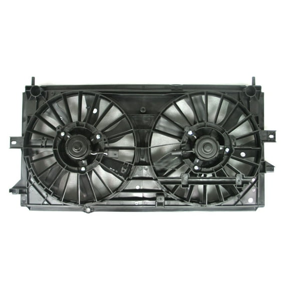 Agility Auto Parts 6012107 Dual Radiator and Condenser Fan Assembly for GM Specific Models