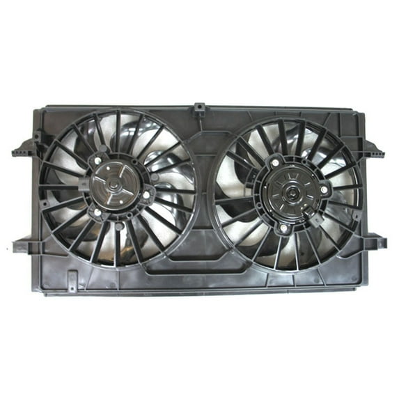 Agility Auto Parts 6016146 Dual Radiator and Condenser Fan Assembly for GM Specific Models Fits select: 2006-2010 PONTIAC G6, 2007-2011 CHEVROLET MALIBU