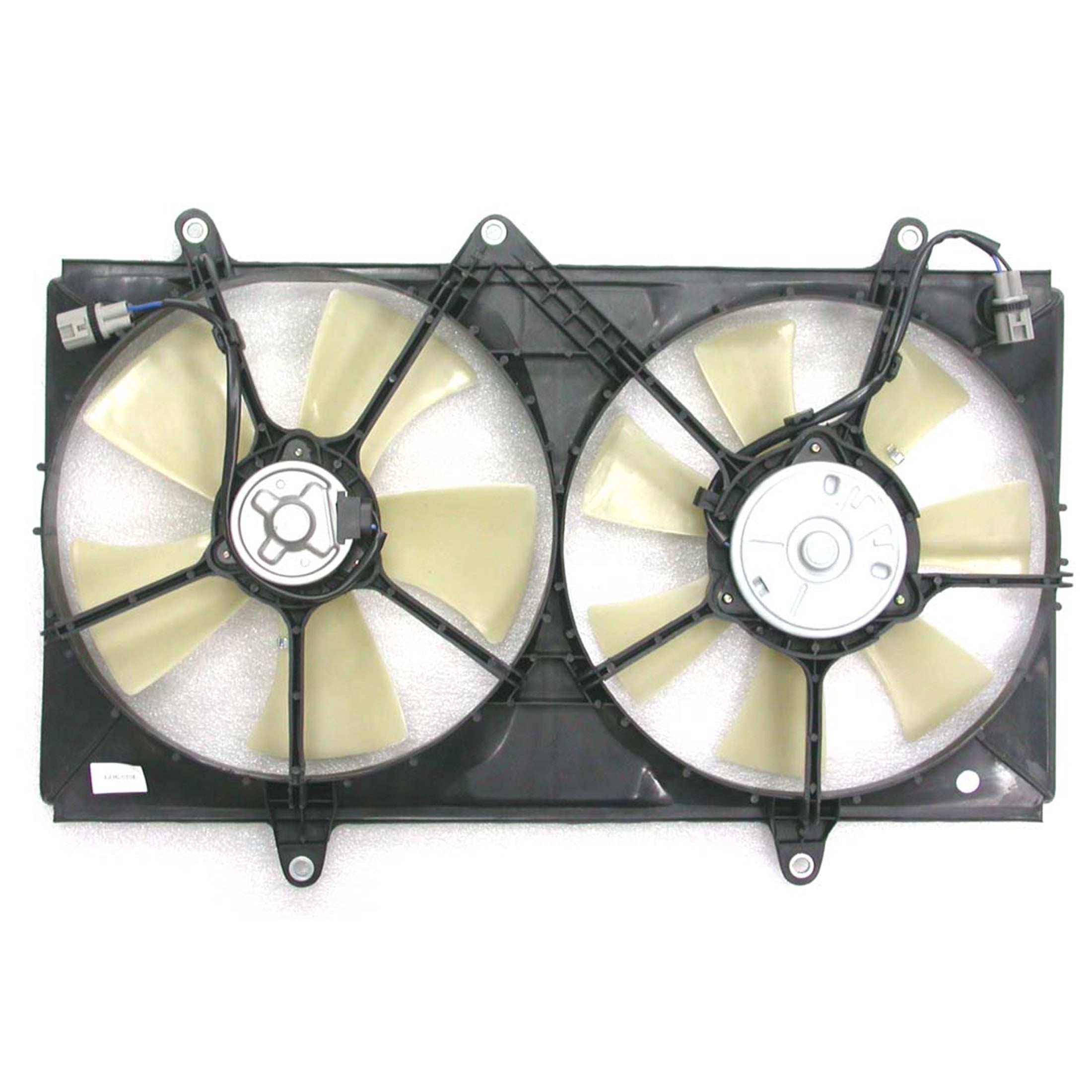 601615 Radiator Agility Auto Parts 6016154 Dual Radiator and Condenser Fan Assembly for ...