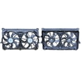 thumbnail image 1 of Agility Auto Parts 6016156 Dual Radiator and Condenser Fan Assembly for Cadillac, Chevrolet, GMC Specific Models Fits select: 2008-2013 CHEVROLET SILVERADO, 2008-2013 GMC SIERRA, 1 of 4