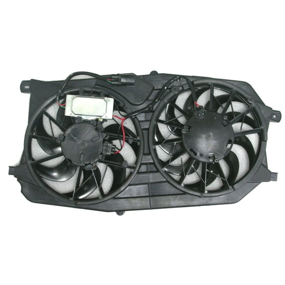 Agility Auto Parts 6018128 Dual Radiator and Condenser Fan Assembly for Ford, Mercury Models