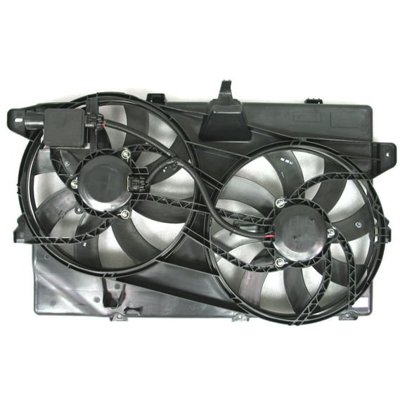 Agility Auto Parts 6018151 Dual Radiator and Condenser Fan Assembly for Ford, Lincoln Specific Models Fits select: 2007-2013 FORD EDGE, 2007-2013 LINCOLN MKX