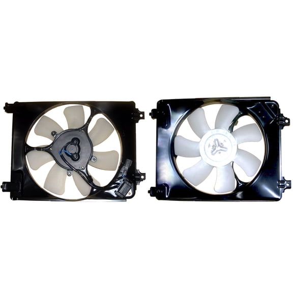 Agility Auto Parts 6019136 A/C Condenser Fan Assembly for Honda Specific Models