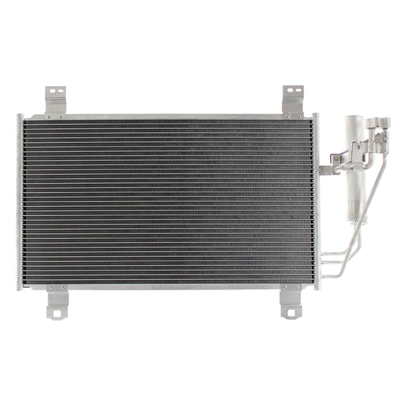 Agility Auto Parts 7010009 A/C Condenser for Mazda, Scion, Toyota Specific Models Fits select: 2017-2018 TOYOTA YARIS IA, 2016-2021 MAZDA CX-3