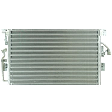 Kool Vue A/C Condenser For 2004-2007 Saturn Vue (3.5L, Base/Red Line) - Aluminum, 27.88x16.63x0.81 Inches
