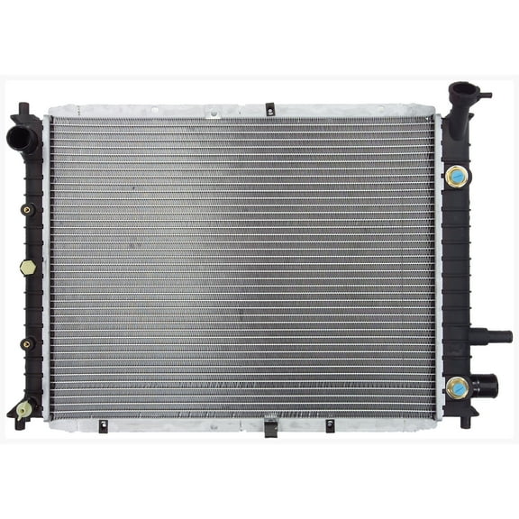 Agility Auto Parts 8012140 Radiator for Ford Specific Models Fits select: 1997-2003 FORD ESCORT