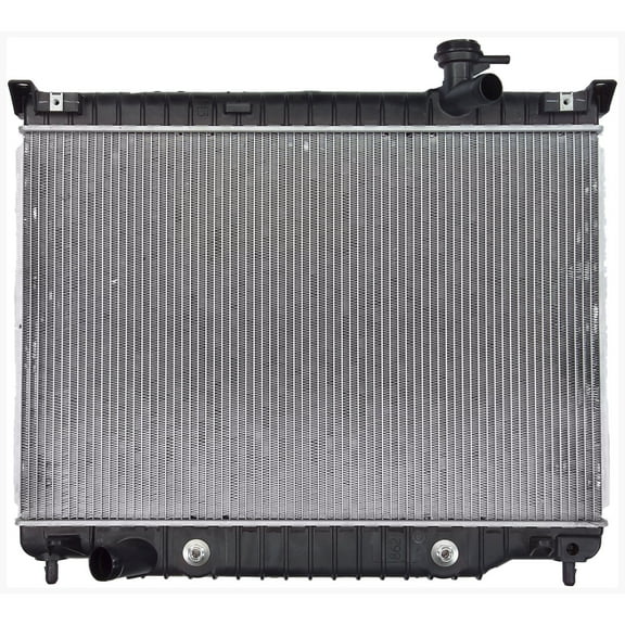 Agility Auto Parts 8012458 Radiator for Buick, Chev, GMC, Isuzu, Olds, Saab Models Fits select: 2002-2009 CHEVROLET TRAILBLAZER, 2002-2009 GMC ENVOY