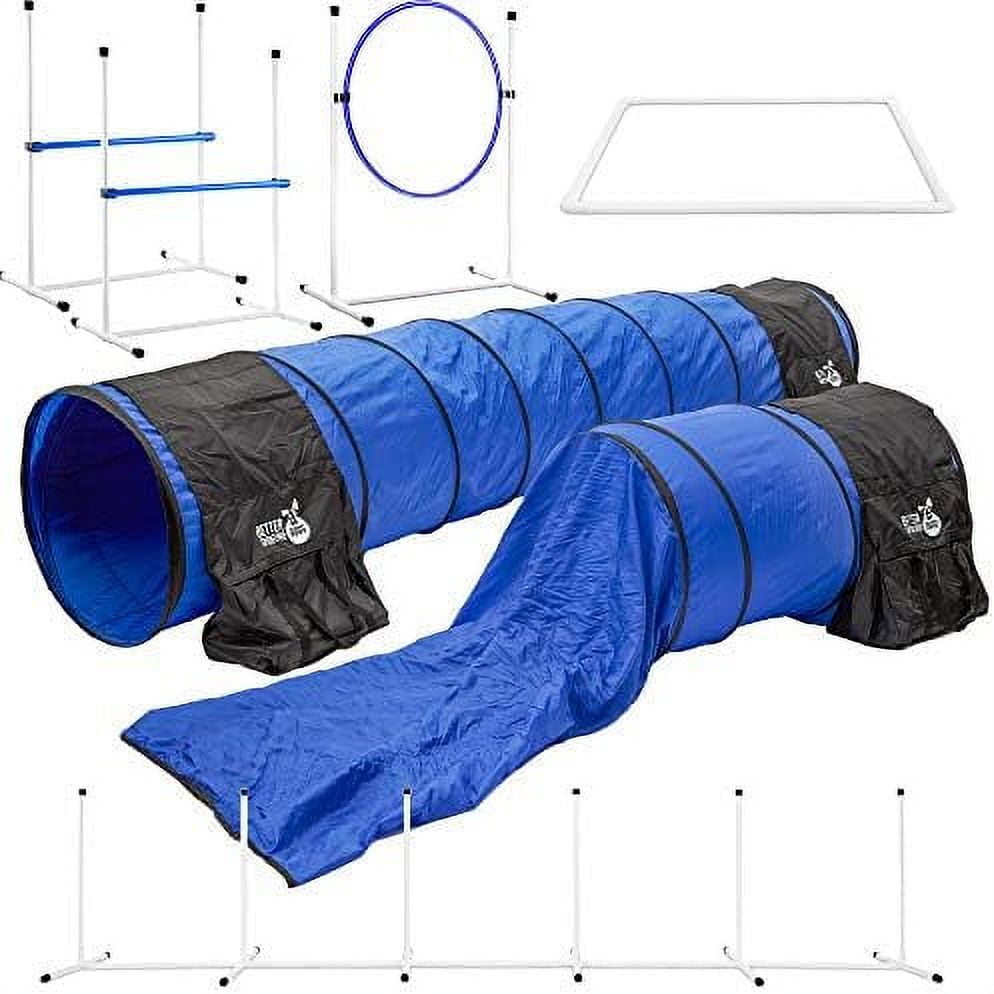 Agility Course Backyard Set 7pc Indoor and Outdoor Agility Training