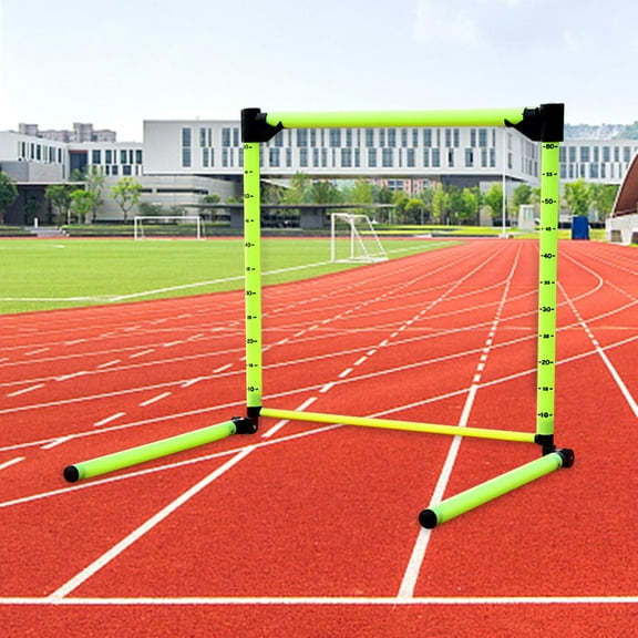 Agility Hurdles Speed Training Hurdle Jumping Bar Set Practice Speed Ladders Adjustable Agility Speed Training Equipment for Football Soccer