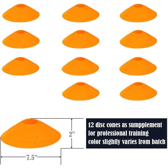 Agility Ladder Set Training Ladder with 12 Training Disc for Soccer