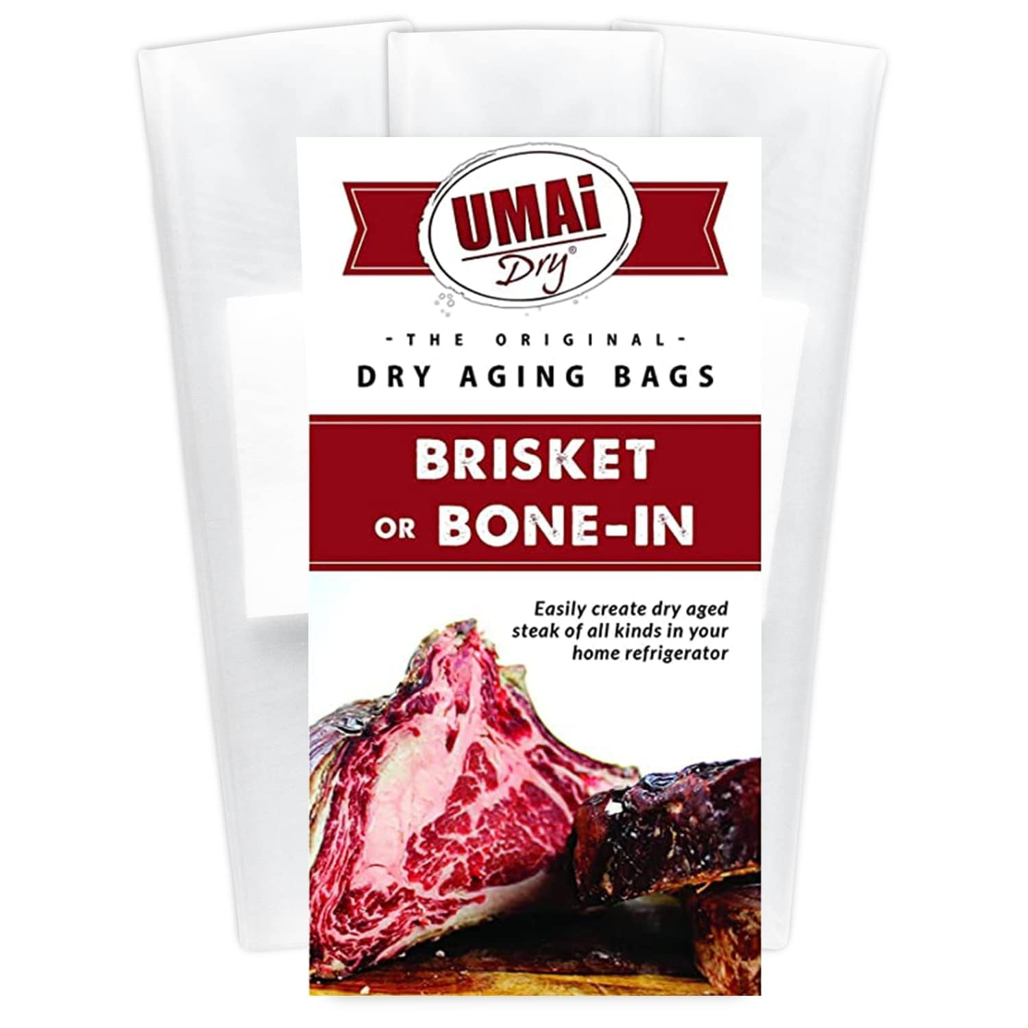 Aging Bag for Steaks Pack of 3 I Dry Age Bags for Meat, Brisket or