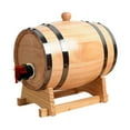 Aging Barrel With Wood Stand Mini Barrels Barrel Dispenser With Tap
