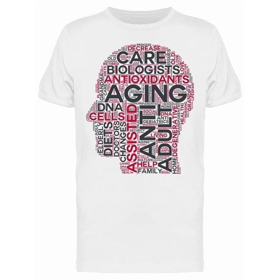 Aging Biology Cloud Head Tee Men's -Image by Shutterstock
